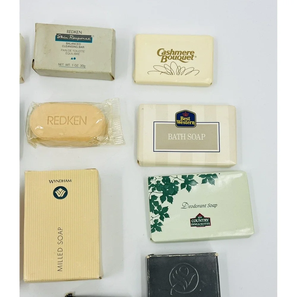 Vintage Soap Collection 20 Mini Hotel Size Bars Holiday Inn Hyatt Cashmere More